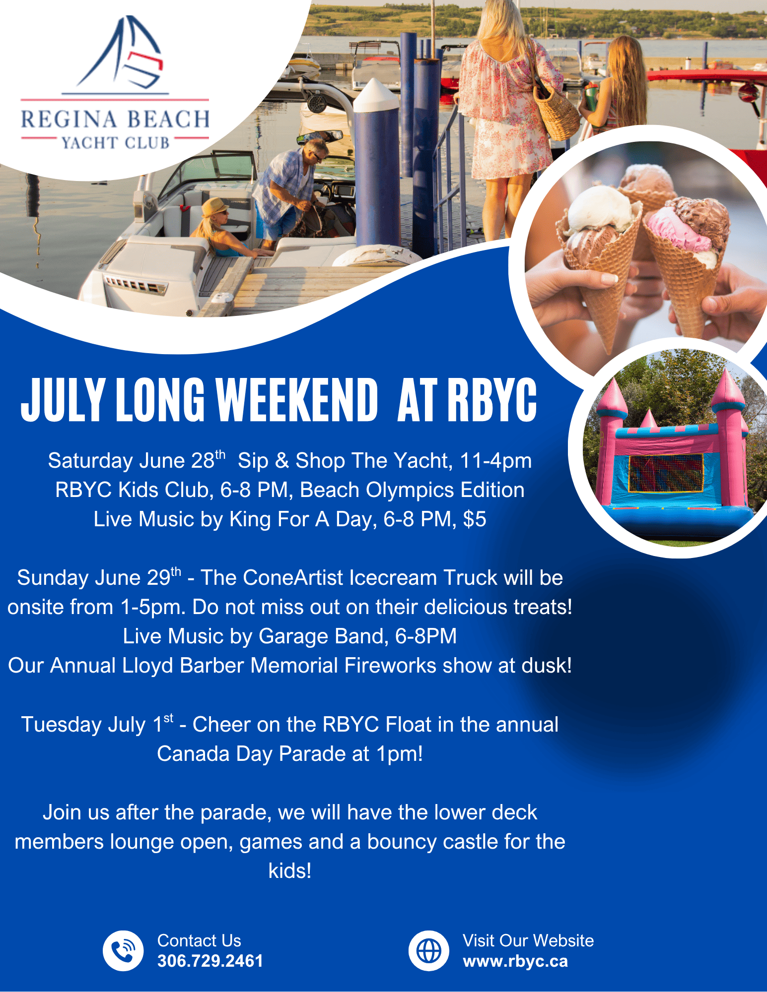 July Long Weekend At RBYC