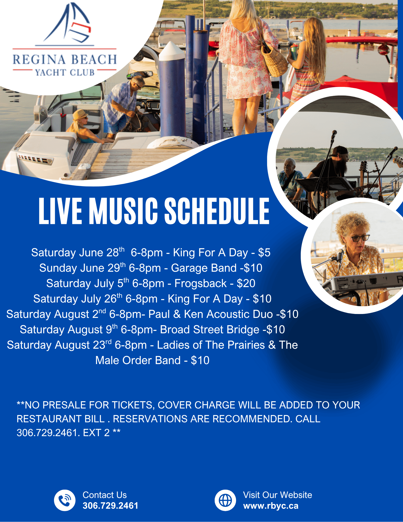 Live Music Schedule